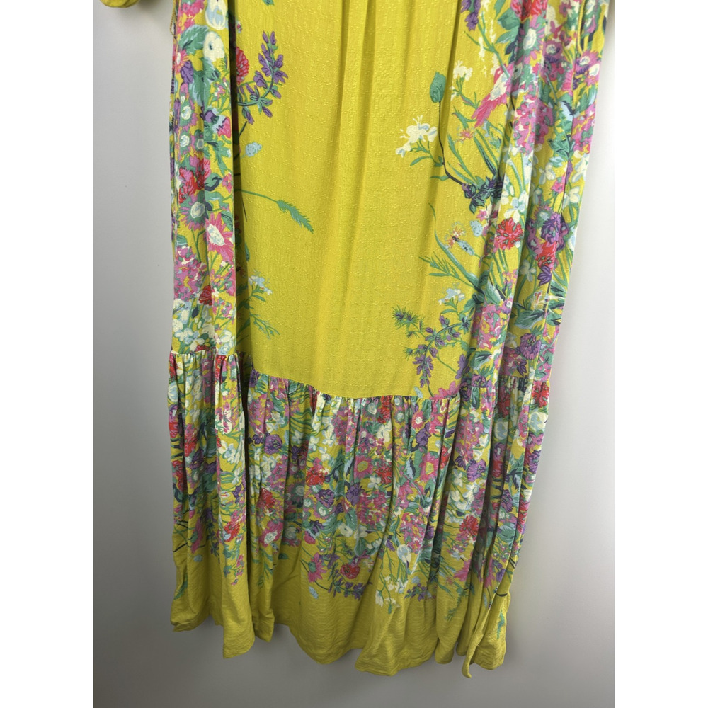 by Anthropologie Eliora Off the shoulder Floral Maxi Dress Small *Missing Belt - Picture 6 of 14